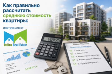 Как правильно рассчитать среднюю стоимость квартиры: инструкция от Агентство недвижимости DaBro
